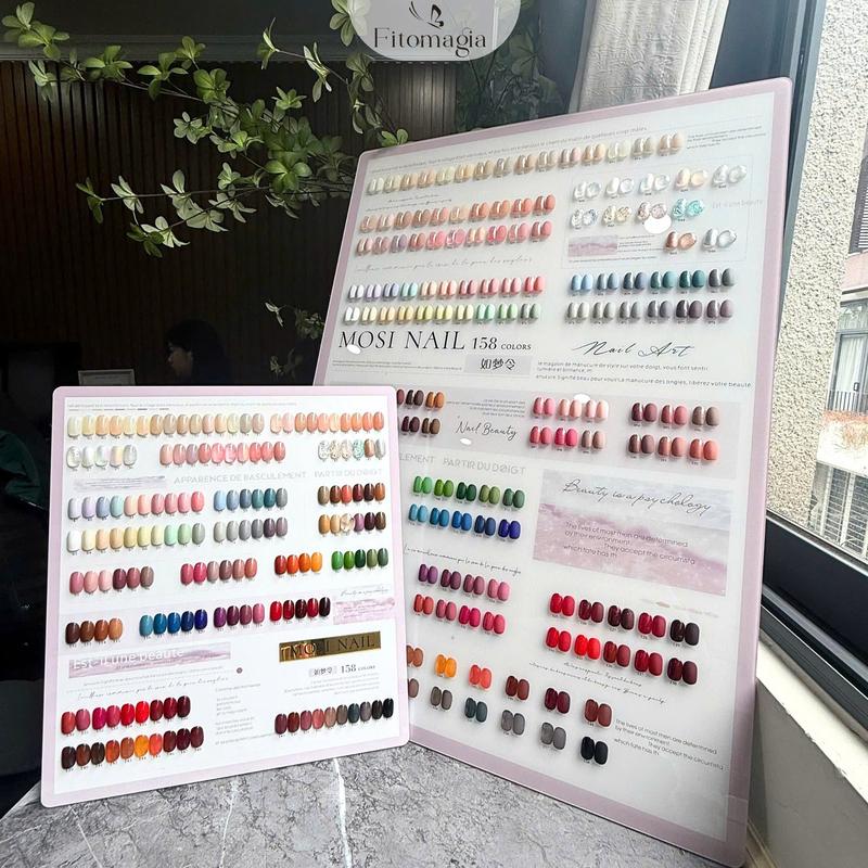 [Như Một Giấc Mơ] Set 158 Màu Gel - Thạch - Nhũ Mosi - Đa Dạng Phong Cách, Lên Màu Chuẩn, Độ Bền Cao + TẶNG KÈM BẢNG MÀU + KỆ TRƯNG BÀY Sơn Gel