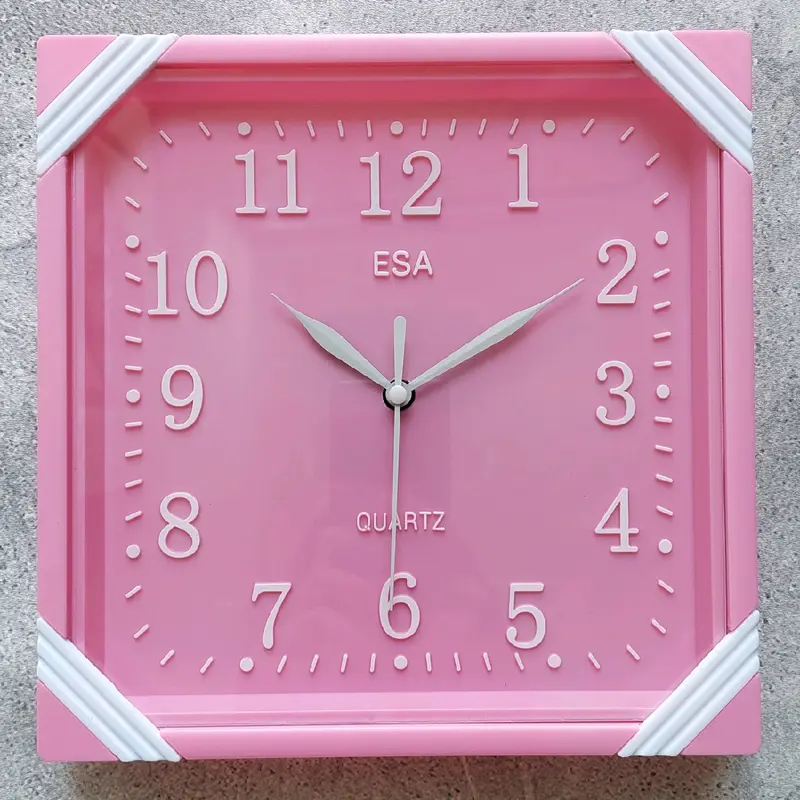 Jam Dinding Esa kotak 150 jam dinding Polos Unik murah 4