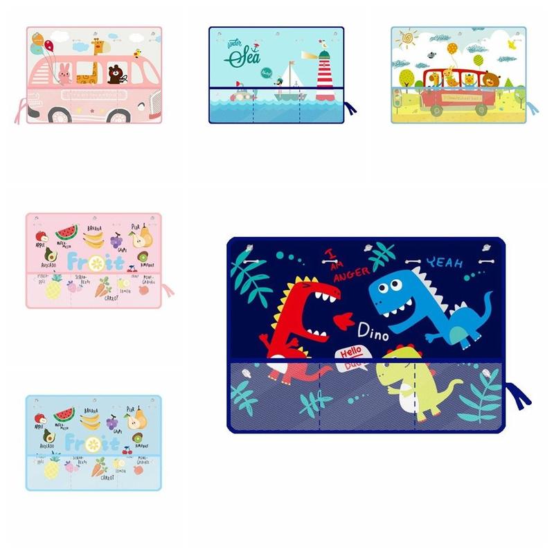 Product Introduction of with Net Telescopic Car Suction Shade Curtain Cartoon Adjustable Window Sun Screen UV Protection Car Styling Car Window Sunshade Car Side 8
