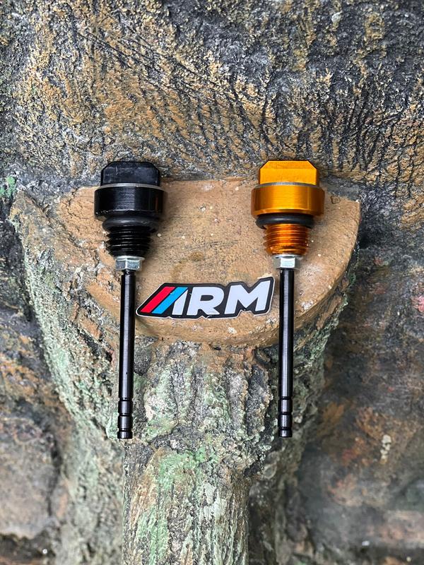 ARM Tutup Oli Universal TWO TONE  Motorcycle Gold Kendaraan 4