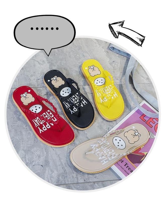 Product Introduction of รองเท้าแตะผู้หญิง ฤดูร้อน ใหม่ กันลื่น สีดำ รองเท้าแตะห้องน้ำน่ารัก อินเทรนด์ ก้นแบน รองเท้าแตะชายหาด เหมาะสำหรับกิจกรรมกลางแจ้ง 17