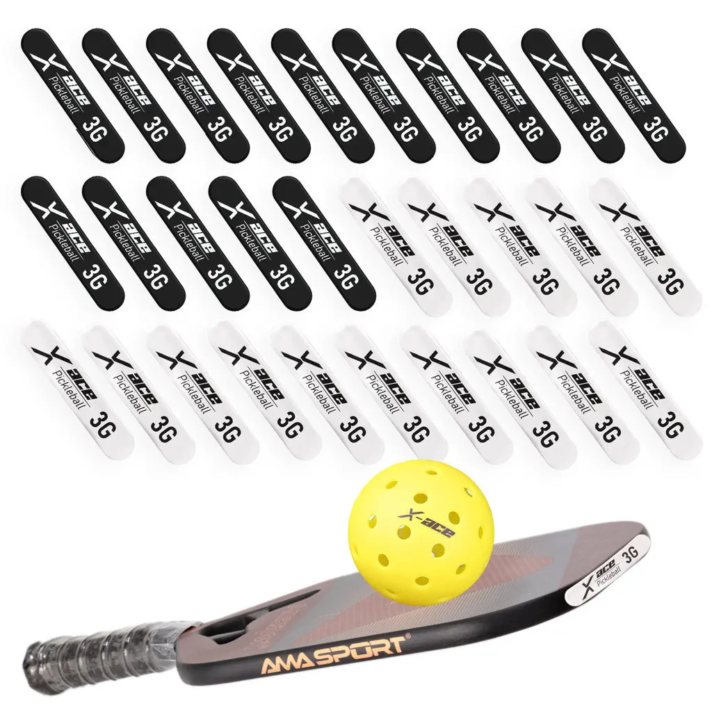 Miếng Dán Tăng Khối Lượng Pickleball Có Trọng Lượng Bảo Vệ Cạnh Viền Vợt Có Trọng Lượng 3G