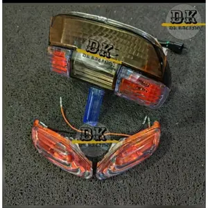 Lampu stop stoplamp belakang set sen depan castem Mika smoke Vega lama Fizr force1Zr fuul set