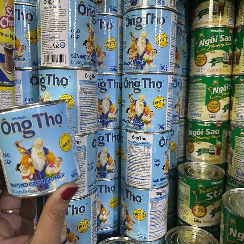  Sữa ông thọ lon thiết 380g sữa 