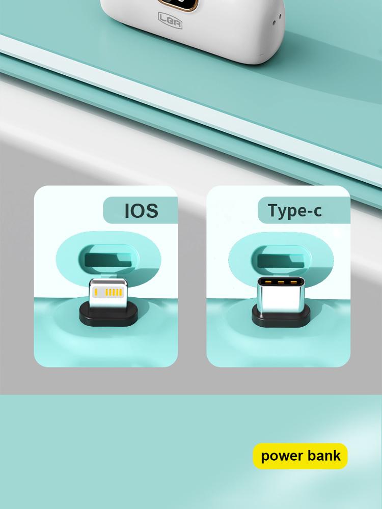 Product Introduction of LBR P19 Mini Power Bank 10000mAh แบตเตอร์รี่สำรองสําหรับการพกพา for Type C / iOS 30