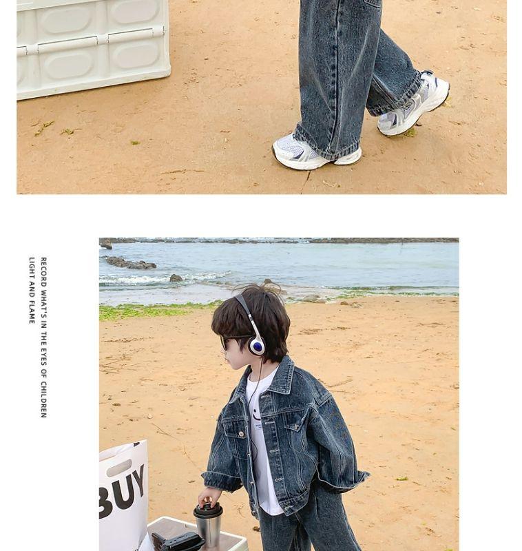 Product Introduction of Bộ Đồ Denim, Cho Bé Trai, Bộ Sưu Tập Mùa Thu 2023 Mới, Đẹp Trai Và Thời Trang, Áo Đẹp Kinh SúC Quần Ống Rộng, Bộ Đồ Hai Mảnh, Thích Hợp Cho Trẻ Em, Thời Trang 22