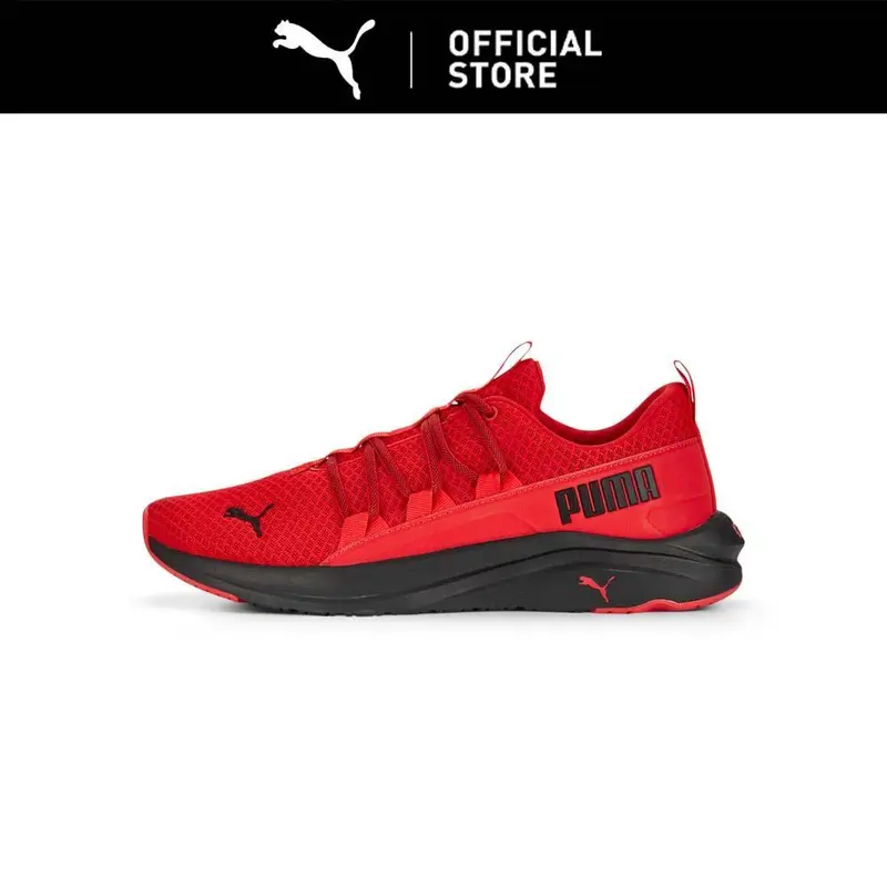 PUMA Sepatu Lari Pria Softride One4all High Risk Red-Black