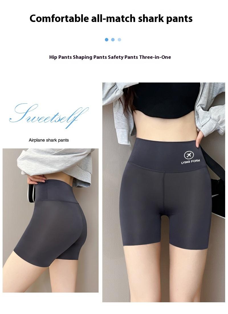 Product Introduction of Quần Thể Thao Cá Mập, Kiểu Bikini, Quần Đùi Thể Thao Yoga Mùa Hè, Mỏng, Dành Cho Nữ, Có Thể Mặc Ngoài Trời, Chống Lộ, Quần Legging Nâng Hông, Kiểm Soát Bụng 3