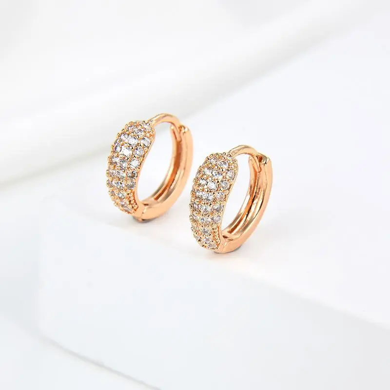 BAYAR DI TEMPAT ] Anting Titaniun Korea Terbaru Anti Karat Dan Tidak Luntur COD Gold Kulit