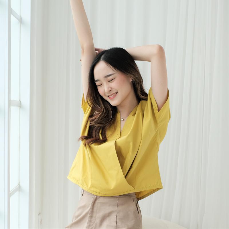 Bigjill Rebecca Atasan Wanita Top Batwing 8