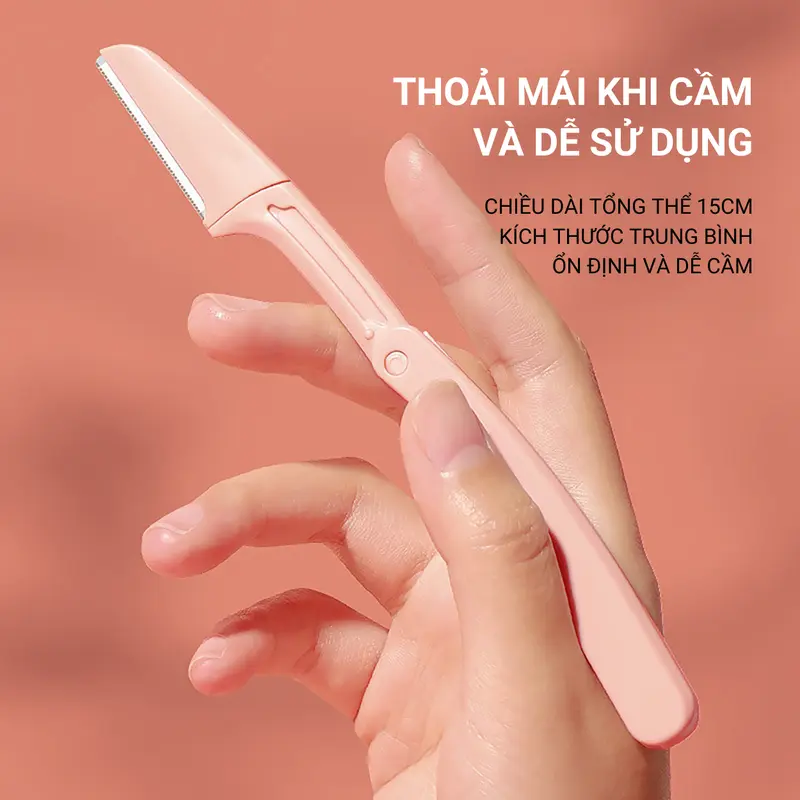 Bộ 3 Dao Cạo Lông Mày KIYE Đa Năng Dạng Gập An Toàn Dễ Sử Dụng 1