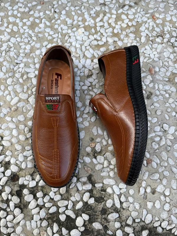 Giay mọi nam da BÒ mềm, dế cao su size 38-43 MDS 3