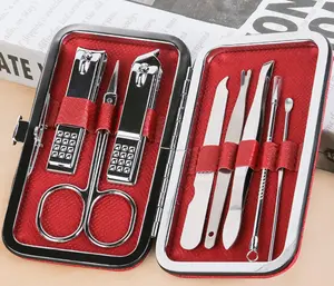 Alat Pemotong Kuku Set Dilengkapi Dompet Nail Perawatan