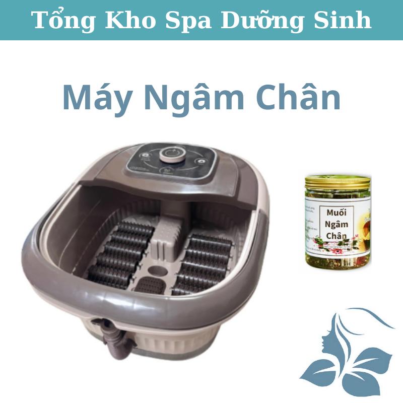 Máy Ngâm Chân Masage - Bồn Ngâm Chân Tự Làm Nóng Nước - Có Kết Hợp Đèn Hồng Ngoại Sục Khí Massage Máy Massage