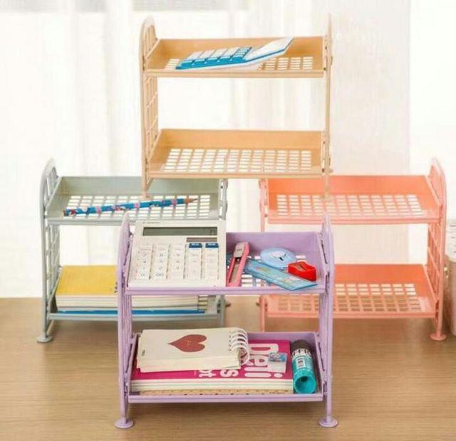 RAK MINI PLASTIK 2 SUSUN / RAK SERBAGUNA MULTIFUNGSI 2 TINGKAT RAK MINI PLASTIK 2 SUSUN / RAK SERBAGUNA MULTIFUNGSI 2 TINGKAT