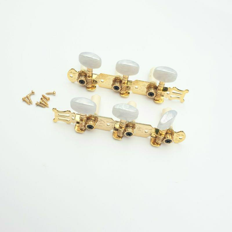 Bộ Khoá đàn guitar Classic cao cấp (2 bên, đầy đủ ốc vít) 5