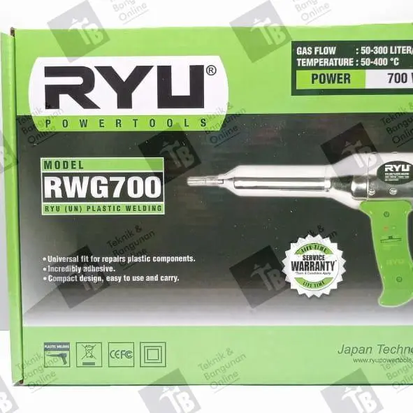 RYU mesin las plastik Ryu RWG 700 mesin las plastik pvc - Shop | Tokopedia
