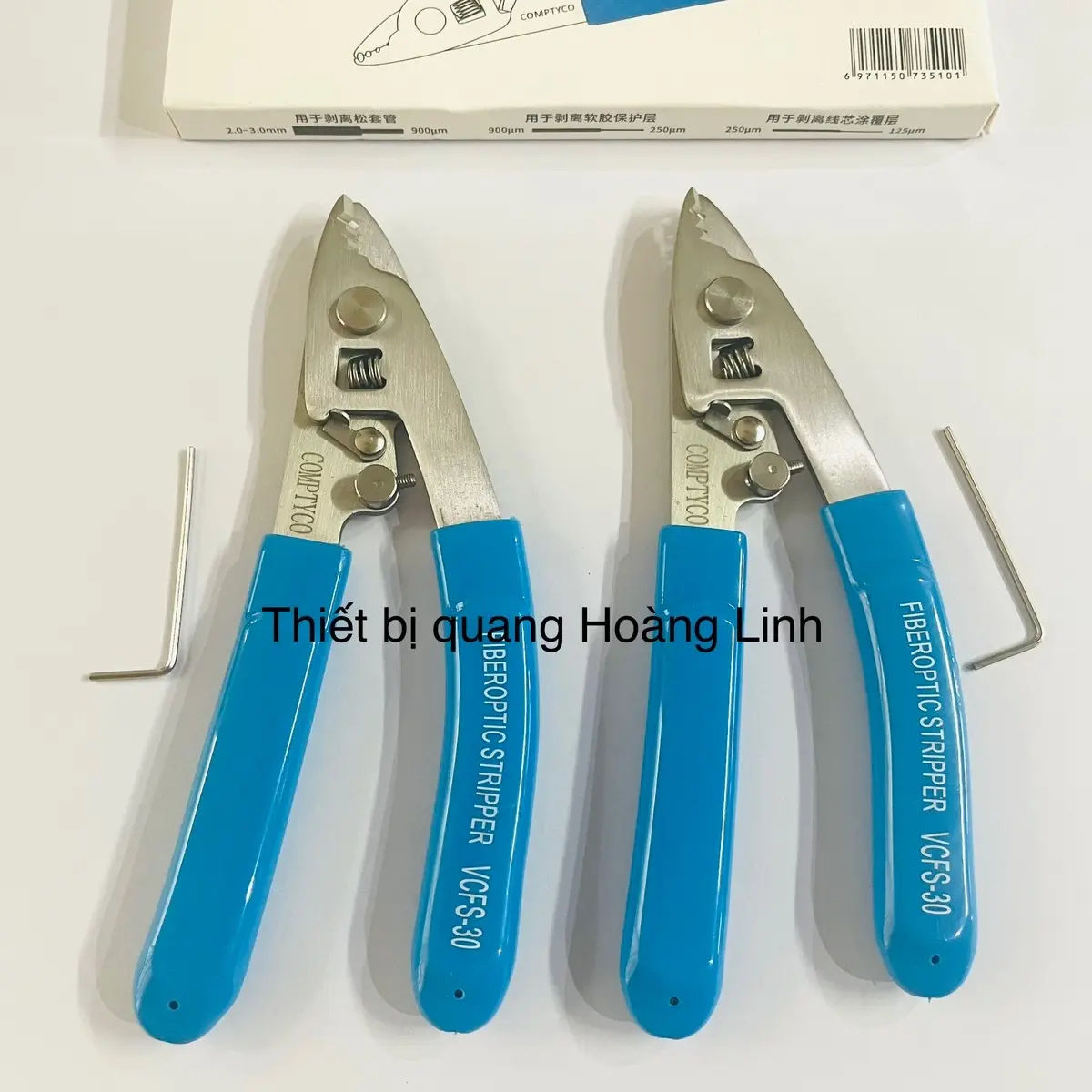 Kìm tuốt sợi quang 3 lỗ bằng thép ko gỉ