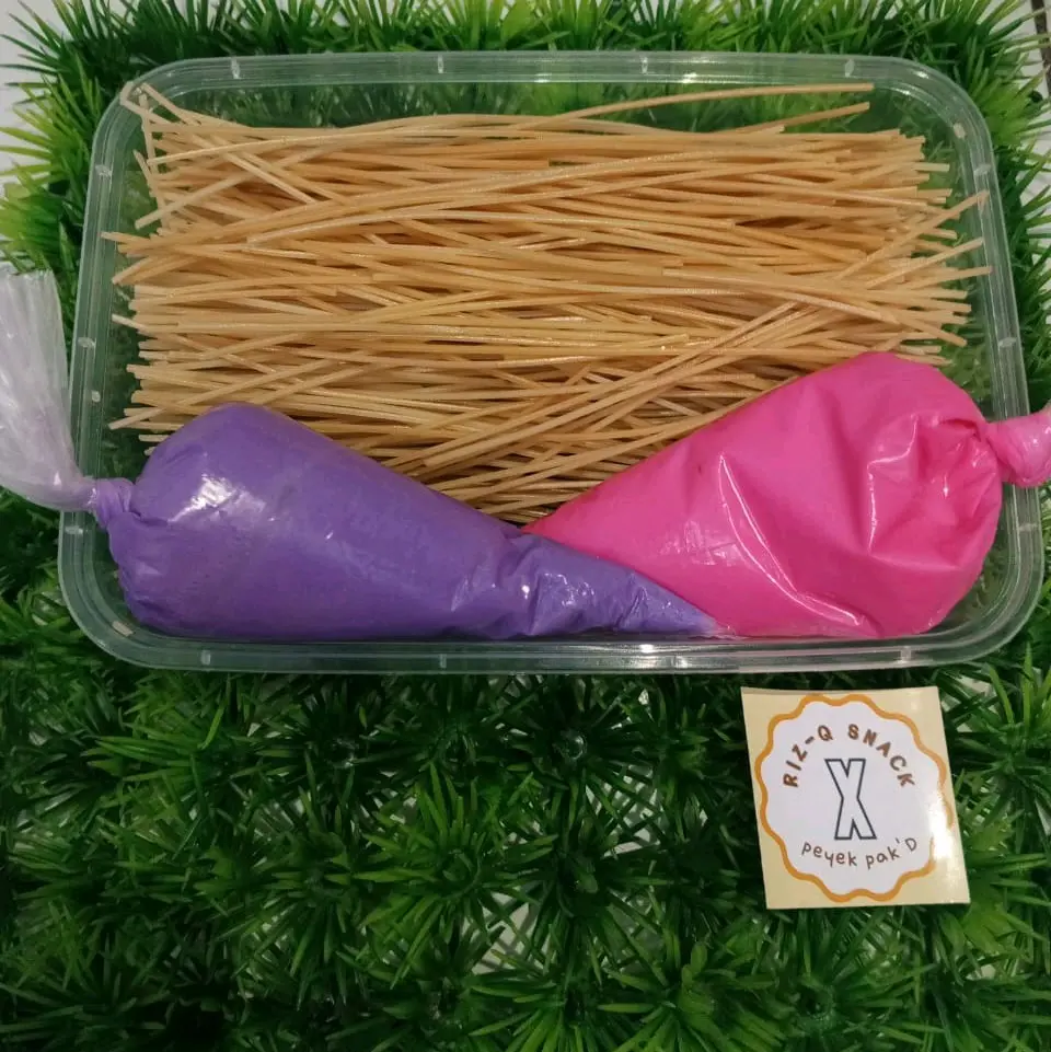mie lidi lumer topping mix kemasan box Food