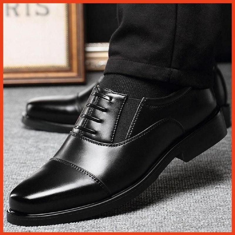 Giày tây nam công sở lịch lãm đi làm đi tiệc size từ 39 đến 44 đóng hộp cẩn thận khâu đế chắc chắn Shoes