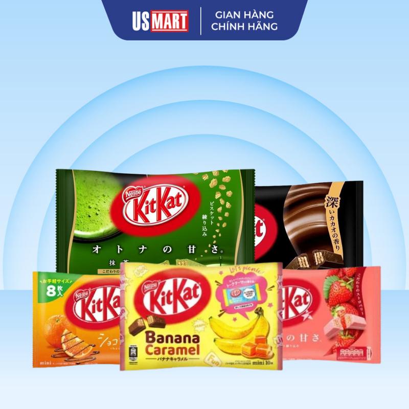 Bánh Xốp Phủ Socola Kitkat Nhật Bản 150g (Nhiều vị)
