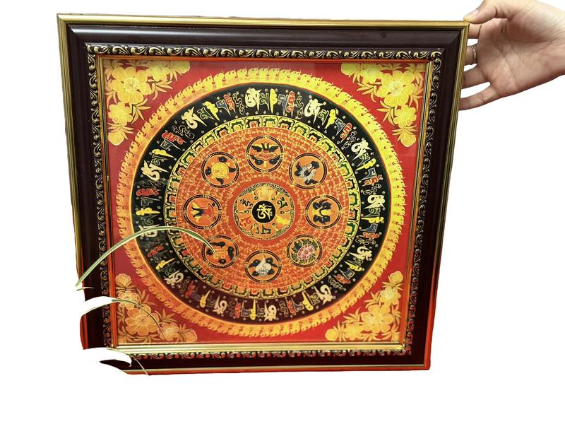 Tranh Mandala Trang Trí Nhà Cửa, Phòng Thờ, Nơi Làm Việc Decor Decor Phòng 0