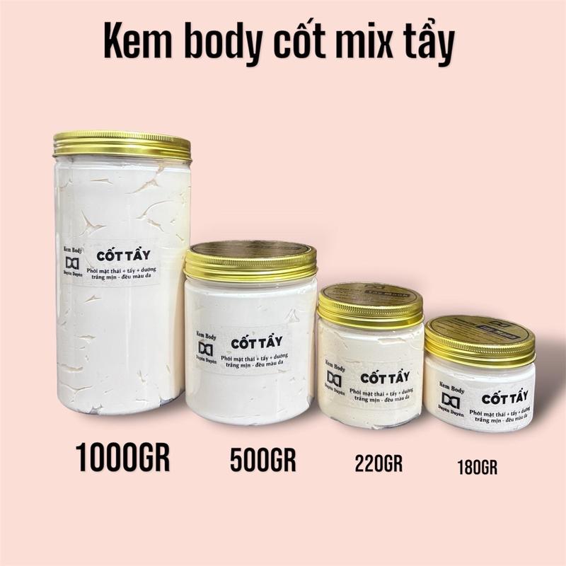 KEM BODY CỐT MIX TẨY (dưỡng da body)
