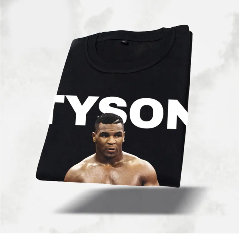 KAOS TSHIRT MIKE TYSON BOXING LEGEND Combed High Sablon Pria 1