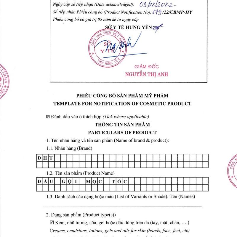 3 HỘP  - Dầu Gội mọc tóc DHT | Mọc tóc nhanh chóng, an toàn, không tác dụng phụ, tóc con mọc nhanh . + Tặng kèm mặt nạ thai cừu 1