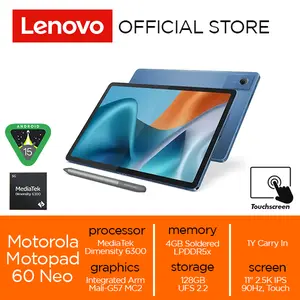 Lenovo Motopad 60 Neo MediaTek Dimensity 6300 4GB 128GB 7040mAh 11" 2.5K