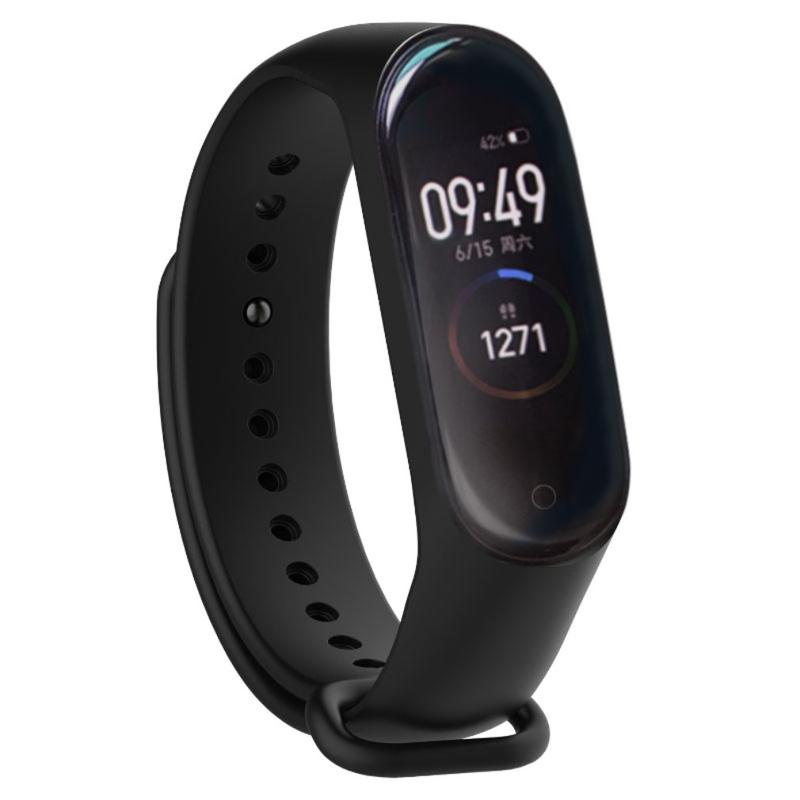 Product Introduction of Strap For Xiaomi Mi Band 4 3 Silicone Sports Wristband For Mi Band 3 4  TPU replacement strap For XiaoMi Mi Band 4 Bracelet 21