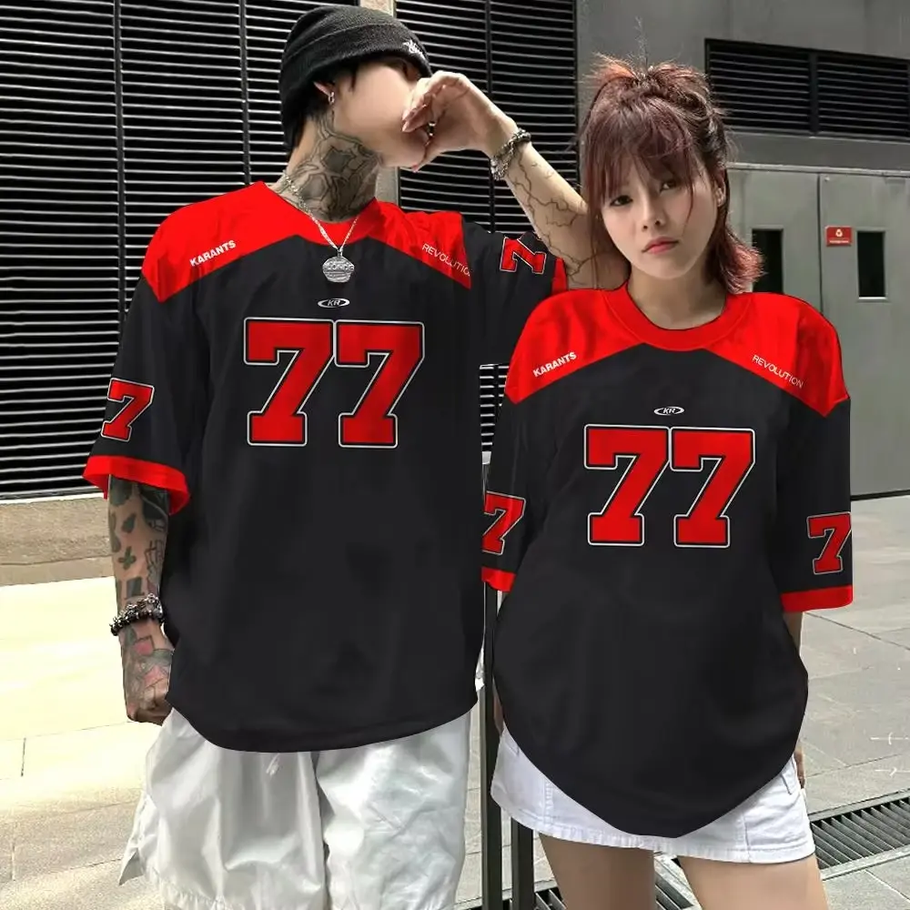 Fashion Men's T-Shirt 3d Patchwork Color Digital Printed Men's Style Neutral Short Sleeved Loose Oversized T-Shirt Menswear Top Lingerie Streetwear Crewneck Bestie Casual Lengthened