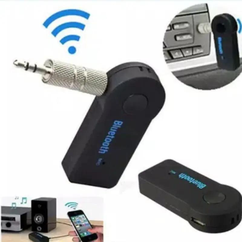 PROMO OKE Jack Bluetooth Wireless Audio Receiver Audio STEREO AUDIO ADAPTER USB Music Mobil CK05 CK 05 CK-05 1