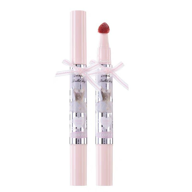 Product Introduction of Son Bóng Hình Thành Phim, Dòng Thắt Nơ Nhỏ Flortte / FLORTTE, Không dính cốc, Son Môi Nữ, Sản Phẩm Mới Có Sẵn Trong Kho 6