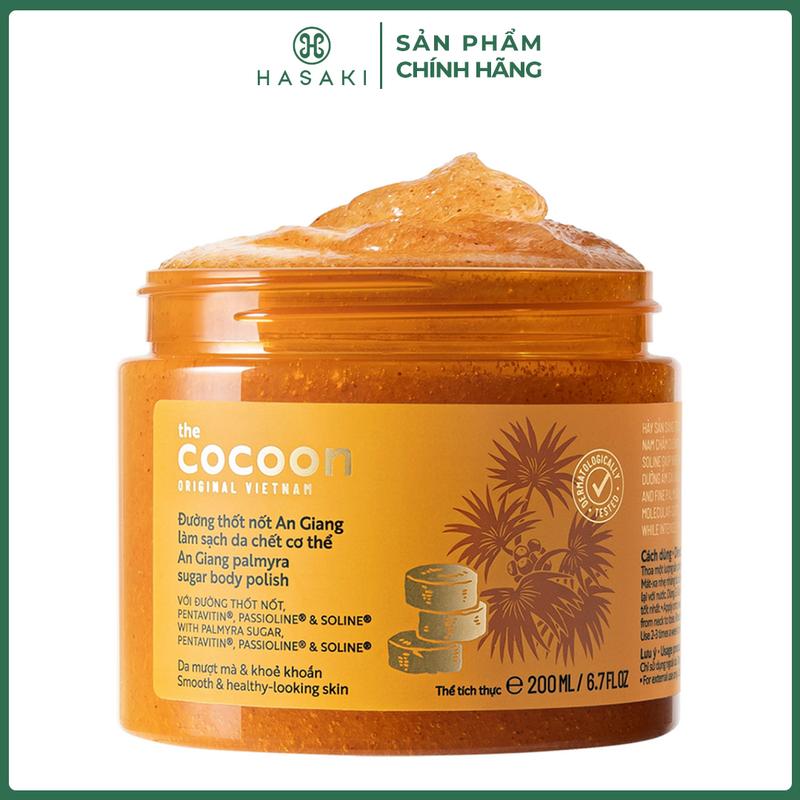 Tẩy Da Chết Toàn Thân Cocoon Đường Thốt Nốt An Giang 200ml | HASAKI BEAUTY