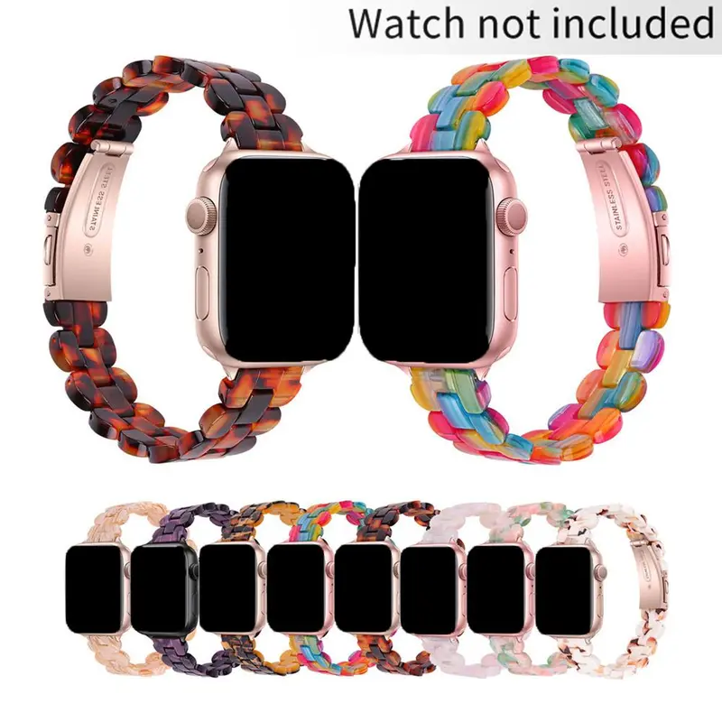 GIROUETTE Fashion Watch Band (Band Only), Stylish Watch Band for Women, Replacement Watch Band for Apple Watch Series 9 8 7 6 5 4 3 2 1 SE SE2 0