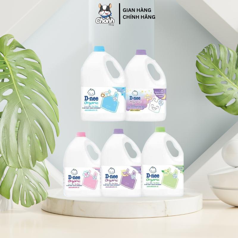 Nước Giặt Quần Áo Em Bé Dnee Organic 3 Lít Cho Bé
