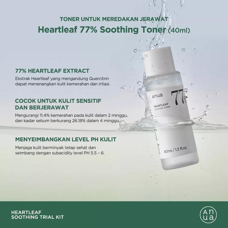 ANUA Heartleaf Soothing Trial Kit 3
