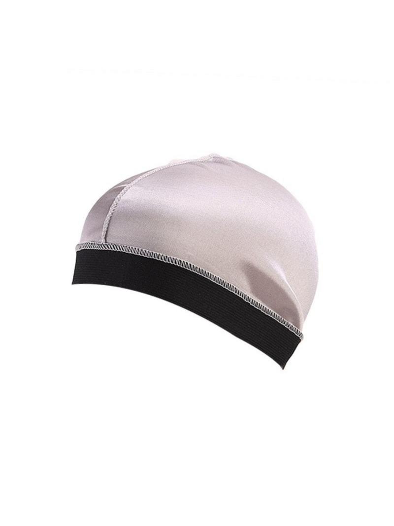 Product Introduction of Men's Simple Style Plain Color Wave Cap (5pcs), Casual Trendy Wave Cap, Fashionable Soft Hat for Daily Outdoor Sport Wear for Men 5