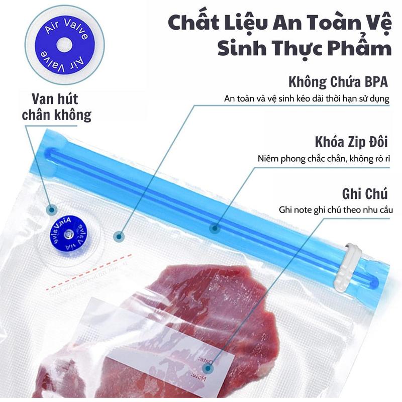 Máy Hút Chân Không Cầm Tay Đa Năng DIPOLAR Dùng Trong Bảo Quản Thực Phẩm, Túi Zip Đựng Quần Áo (Không Có Túi) - DMHCK01 5