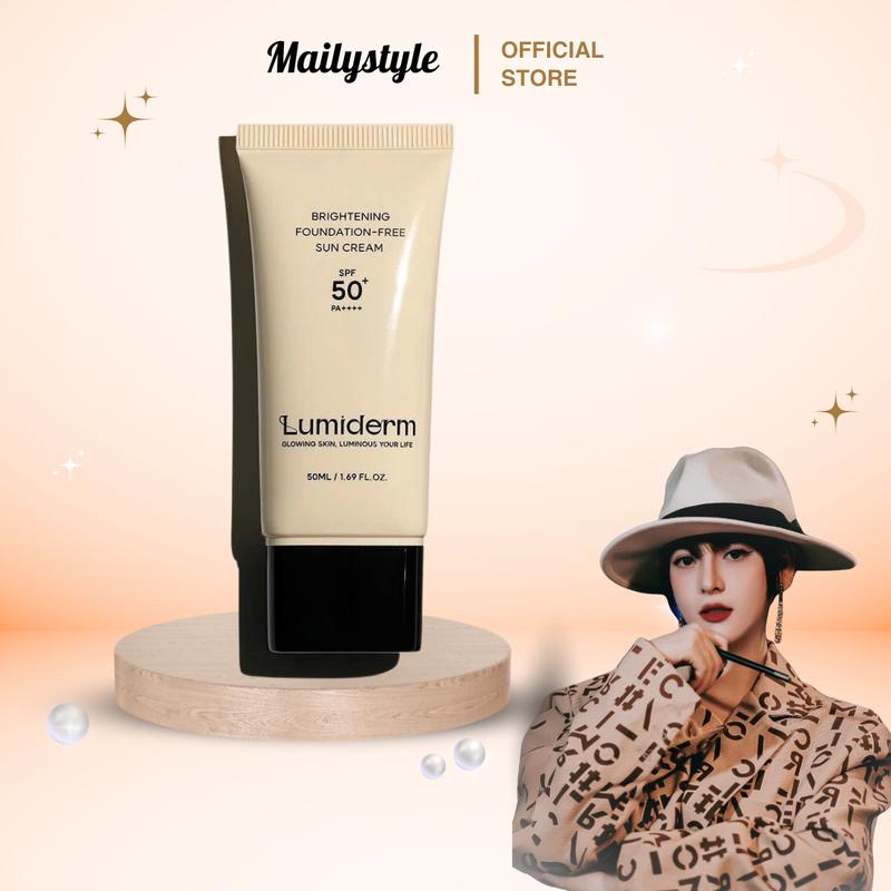 C08_ Kem chống nắng Lumiderm brightening foundation-free sun cream spf50 PA++++ tuýp 50ml