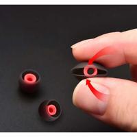 Gambar QKZ Silicone Eartips 3 Pairs Universal Replacement Silicone for IEM - Red White 3Pair dari Yankee Indonesia Kota Administrasi Jakarta Barat 2 Tokopedia