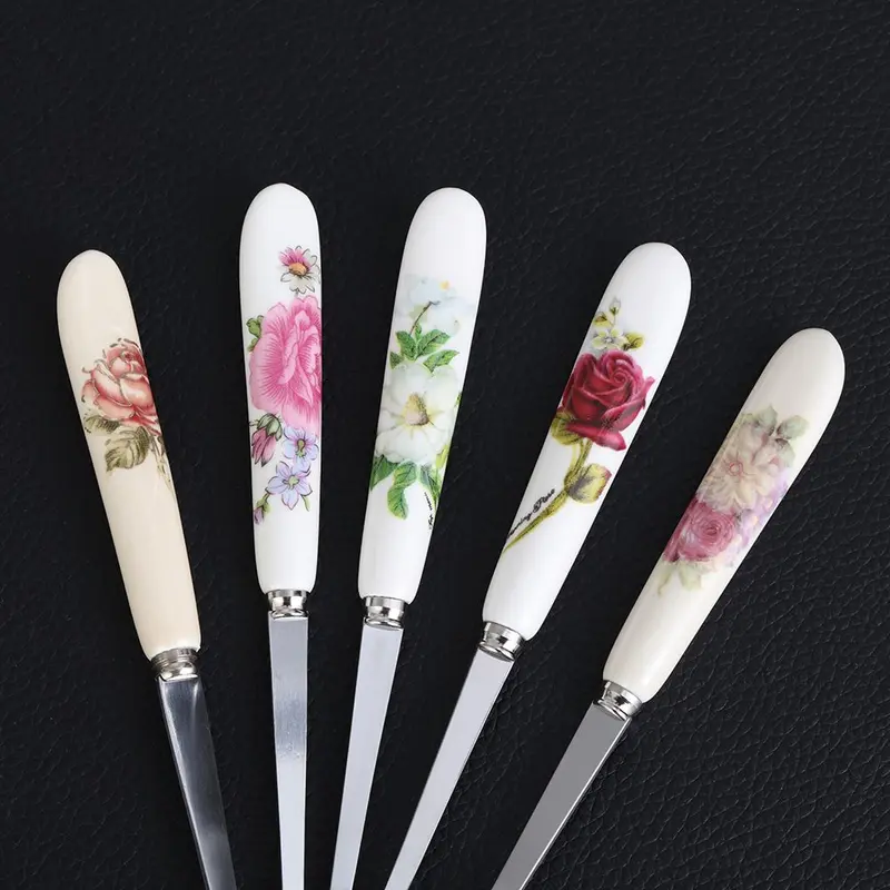 Muỗng tráng miệng bằng thép không gỉ, đồ gốm gia dụng và thiết yếu, thích hợp cho nhà bếp và ăn uống, thìa trà và cà phê 7