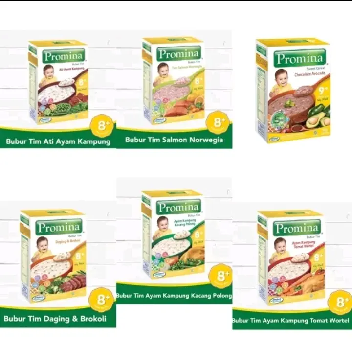 PROMINA bubur Tim // bubur tim baby 8+/9+