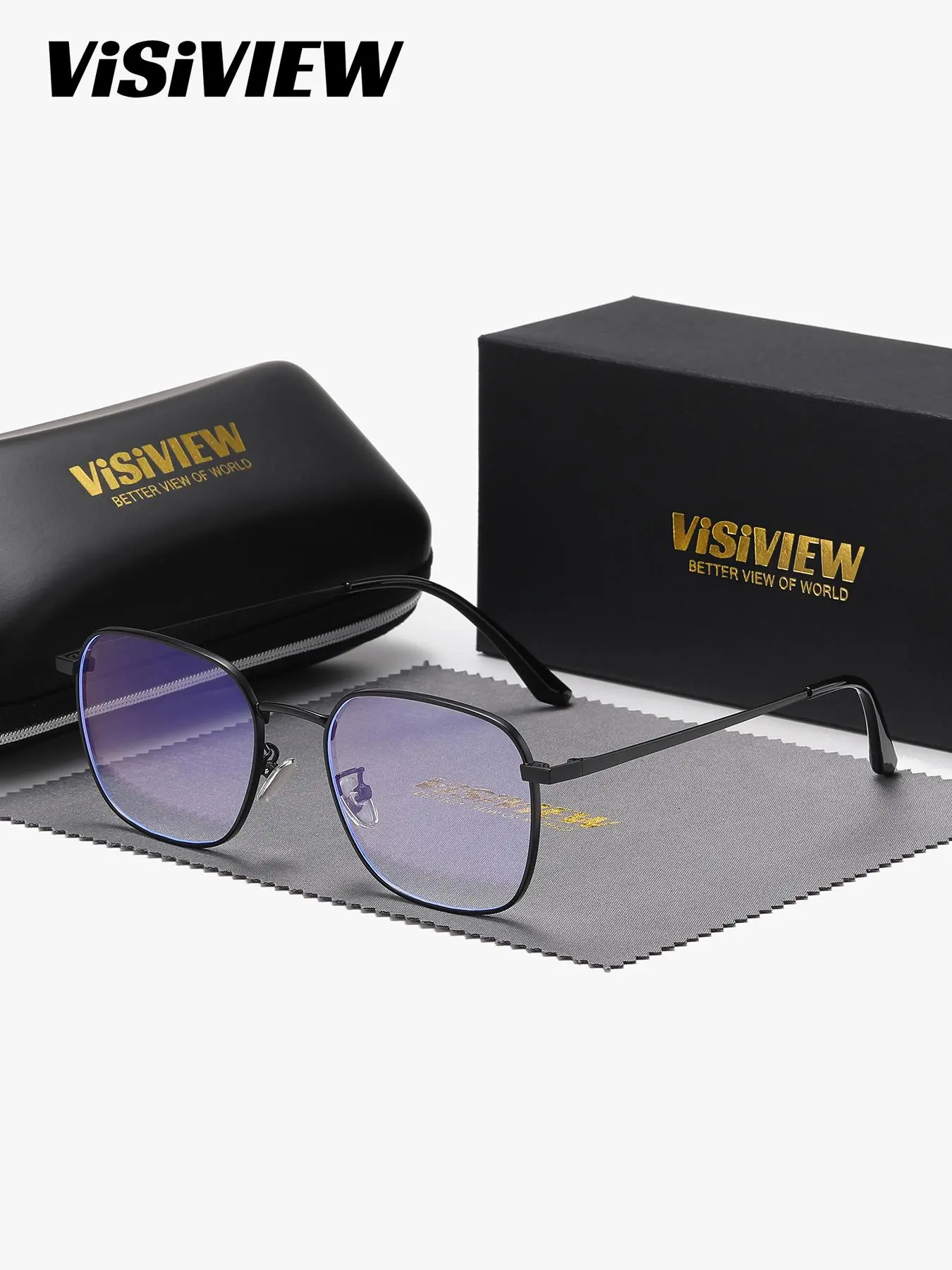 Unisex Stylish Full-frame Glasses, Anti-blue Light Glasses, Fashion Eyewear for Everyday Use, Trendy All-match Accessories for Outdoor Activities for Women Men