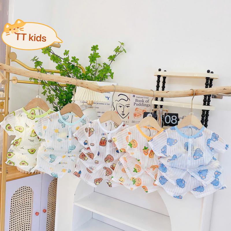 Combo 4 bộ siêu xinh giấy cộc cúc giữa mẫu mới cho bé 3-15kg
