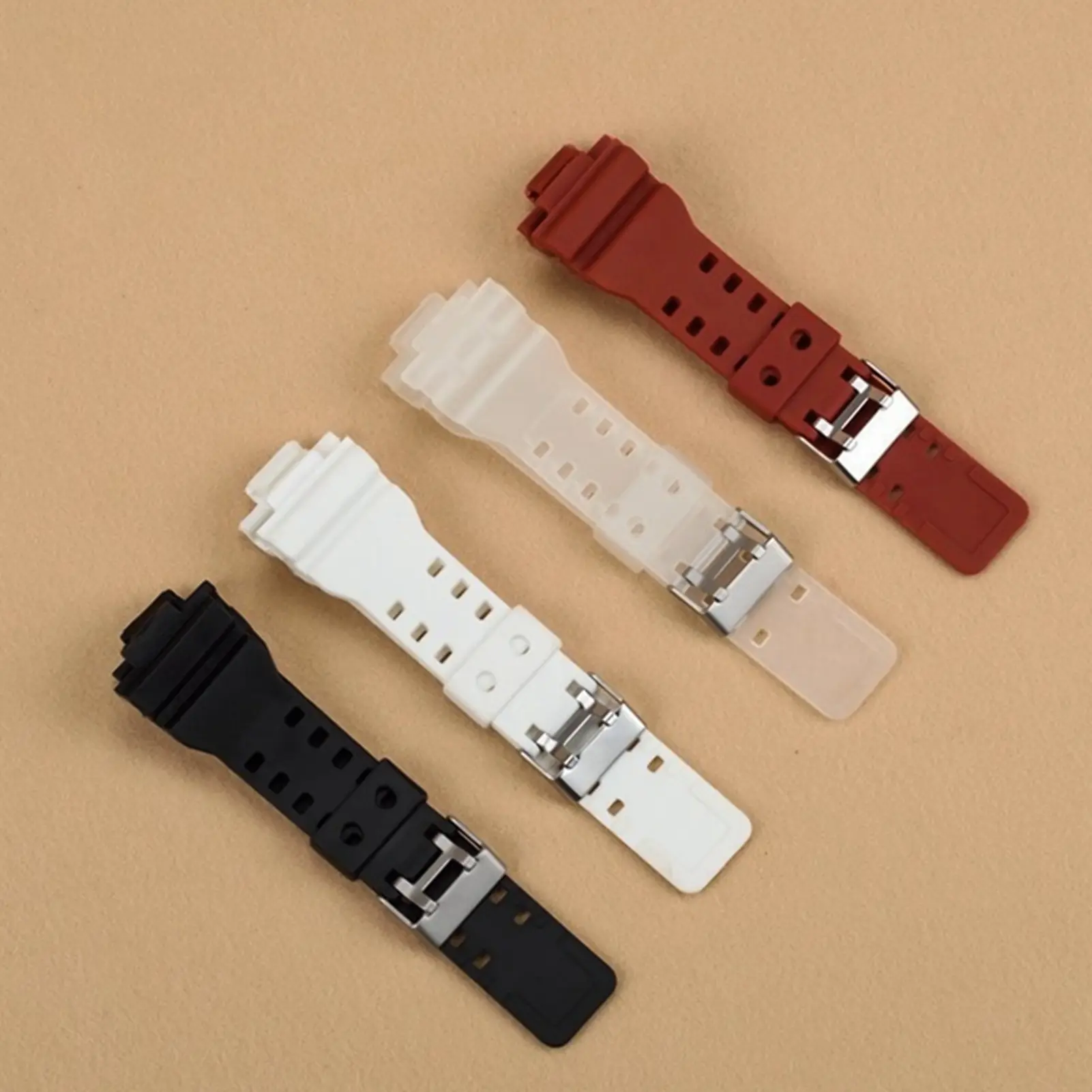 [MYY] Watch Belt Good Fitting Adjustable Light Weight Soft Watch Bracelet Compatible for Casio GA-110GD120GA-100GA-100C