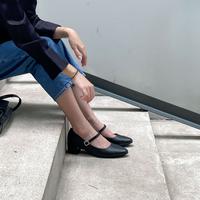 Gambar Blow Kimmy Mary Jane Heels 4 cm BLWHEEL 0004 - Black/Black, 36 dari shopatblow Kota Tangerang Selatan 4 Tokopedia