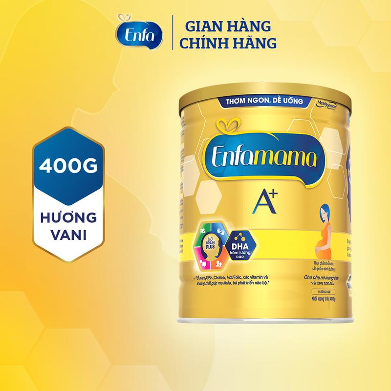 Sữa Bột Bầu Enfamama A+ - Vị Vanilla - 400g