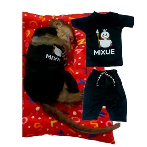 Baju Mixue untuk hewan monpai/ beruk